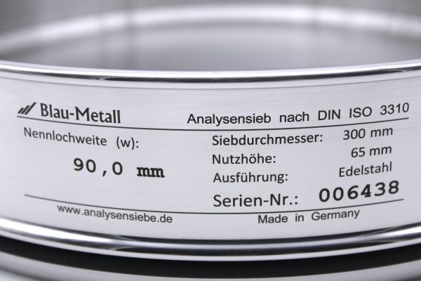 Analysensieb Quadratloch – Bild 2