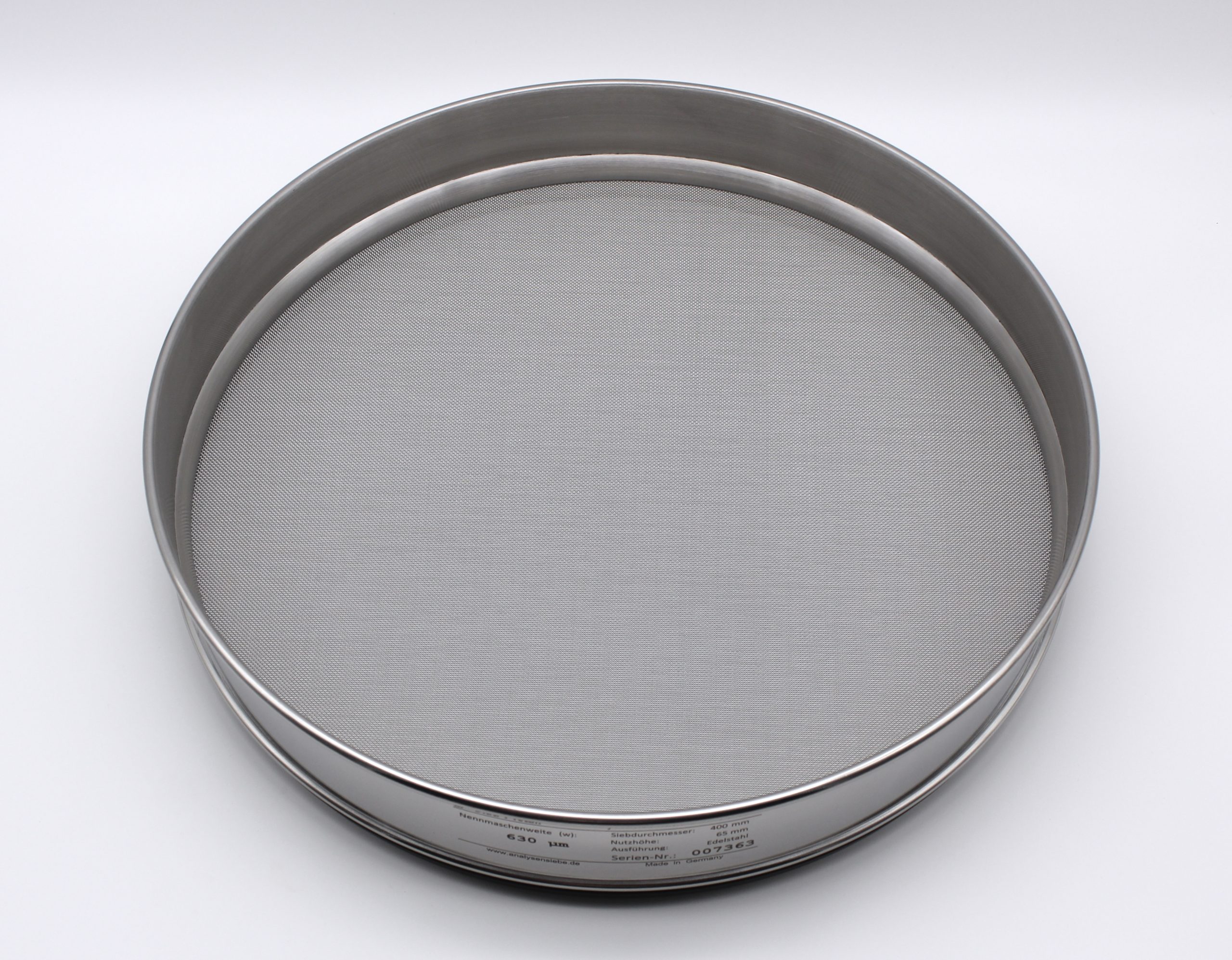 Analysensieb Drahtgewebe